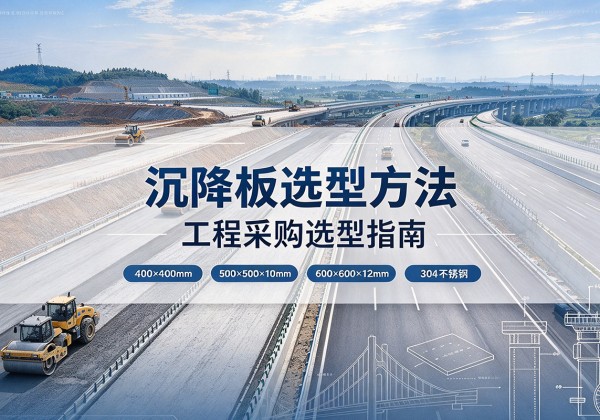 砀山沉降板选择方法