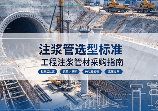 砀山注浆管选型标准